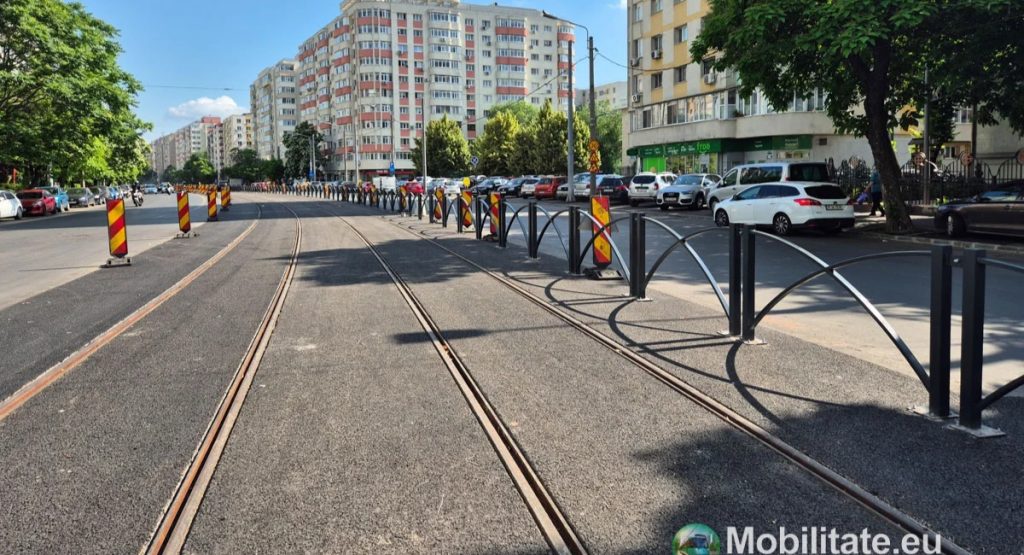 Garduri pe tramvaiul din Chișinău: lucrări aproape gata