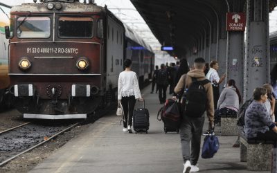 Tren blocat: Șofer de tir a pus în pericol Gara de Nord