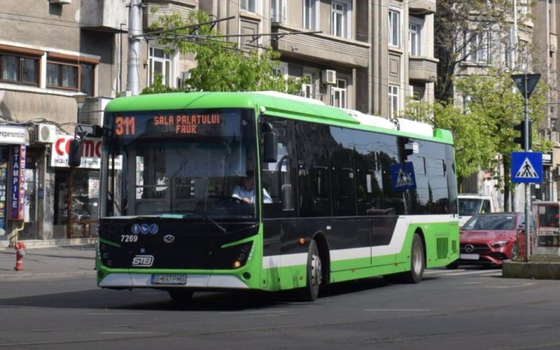 Linii 205, 311 deviate duminică, în București, pentru eveniment