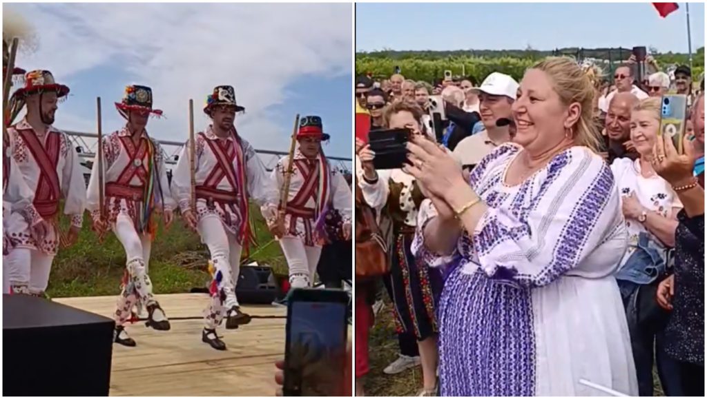 Diana Șoșoacă a sărbătorit „Ziua românilor de pretutindeni” la Mănăstirea Plăviceni din Teleorman, organizând un eveniment fastuos, culminând cu dansuri tradiționale