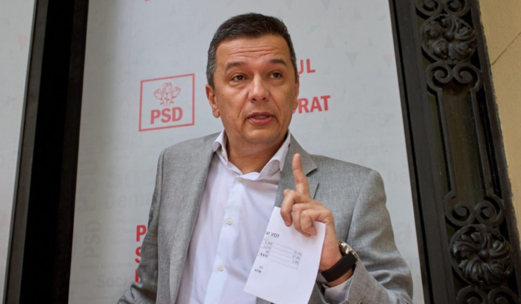 Liderii PSD au decis în unanimitate să îl propună pe Sorin Grindeanu pentru funcția de premier