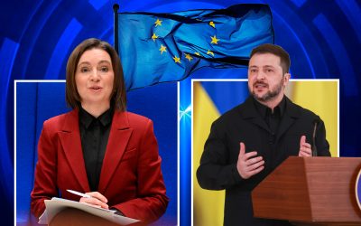 Republica Moldova și Ucraina au primit cu entuziasm decizia Uniunii Europene de a deschide primul pachet de negocieri pentru aderare