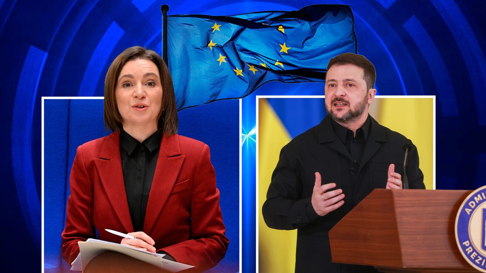 Republica Moldova și Ucraina au primit cu entuziasm decizia Uniunii Europene de a deschide primul pachet de negocieri pentru aderare