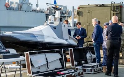 Președintele Nicușor Dan a vizitat sâmbătă după-amiază dana 78 din Portul Constanța, locul unde a avut loc explozia unei drone marine