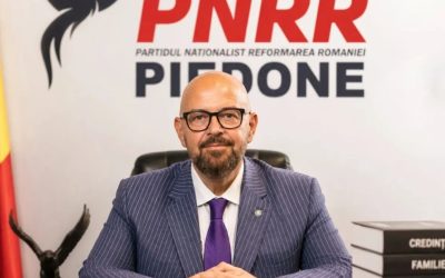 Cristian Popescu PIEDONE, președintele Partidului Naționalist Reformarea României (PNRR), solicită organizarea de alegeri anticipate, susținând că România se află într-un context politic marcat de haos și de lupta pentru putere