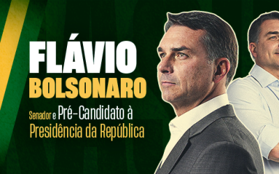 Flavio Bolsonaro intră în cursă, în numele tatălui său