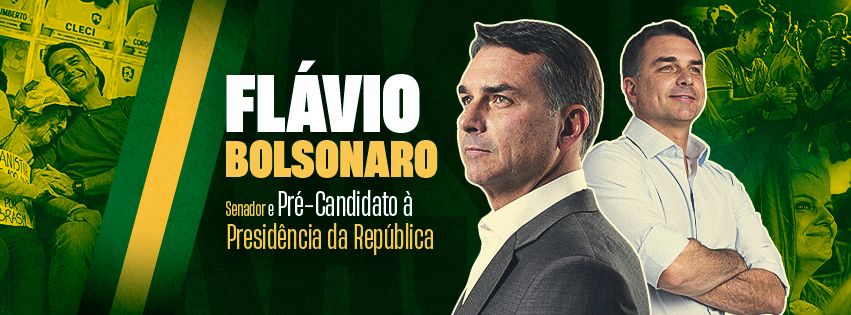 Flavio Bolsonaro intră în cursă, în numele tatălui său