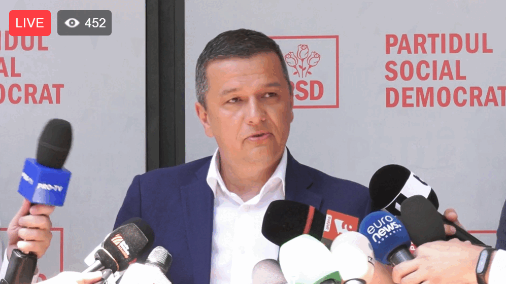 Grindeanu: PSD, guvern minoritar pe loc. Blocaj politic din cauza