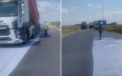 Brănești: Ultimul strat de asfalt pe centură. Lucrările se apropie de final