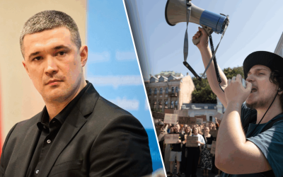 Proteste de amploare în Ucraina, declanșate de demiterea ministrului Apărării Mihailo Fedorov Pentru a treia zi consecutiv, străzile din Ucraina sunt animate de protestatari indignați de decizia neașteptată a președintelui Volodimir Zelenski de a-l demite pe Mihailo Fedorov din funcția de ministru al Apărării