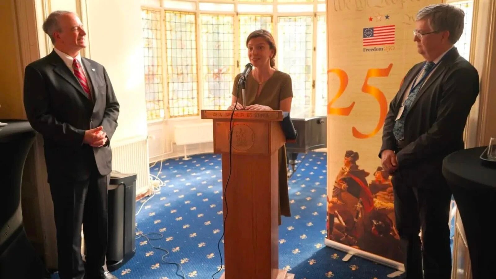 Clara-Alexandra Volintiru, secretar de stat pentru afaceri globale și strategii diplomatice în cadrul Ministerului Afacerilor Externe, a transmis un mesaj de încurajare noii generații de bursieri români ai Programului Fulbright