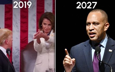 Democrații americani pregătesc terenul pentru o eventuală punere sub acuzare a lui Donald Trump Democrații din Camera Reprezentanților din SUA, sub conducerea lui Hakeem Jeffries, analizează deja scenariul obținerii majorității în legislativ după alegerile parțiale din noiembrie