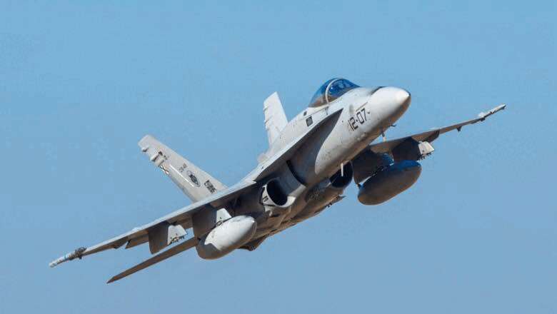 Spania aduce avioane F-18 în România