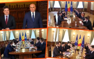 Discuții decisive la Cotroceni: Salarizarea bugetarilor și formarea noului guvern pe agenda lui Nicușor Dan Președintele Nicușor Dan a convocat liderii partidelor din fosta coaliție la Palatul Cotroceni pentru discuții privind două subiecte critice: asigurarea unei majorități parlamentare pentru învestirea unui nou Executiv și noua lege a salarizării, act normativ care ar putea declanșa o criză socială pe lângă cea politică
