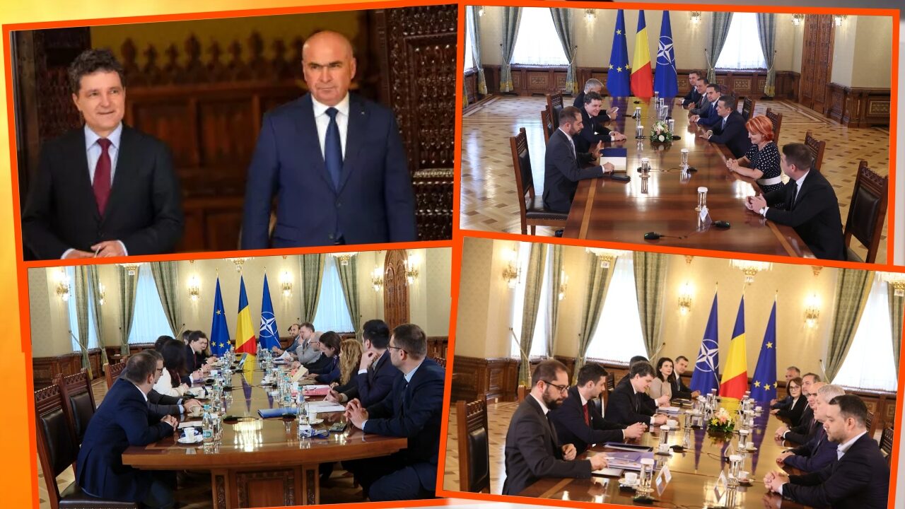 Discuții decisive la Cotroceni: Salarizarea bugetarilor și formarea noului guvern pe agenda lui Nicușor Dan Președintele Nicușor Dan a convocat liderii partidelor din fosta coaliție la Palatul Cotroceni pentru discuții privind două subiecte critice: asigurarea unei majorități parlamentare pentru învestirea unui nou Executiv și noua lege a salarizării, act normativ care ar putea declanșa o criză socială pe lângă cea politică