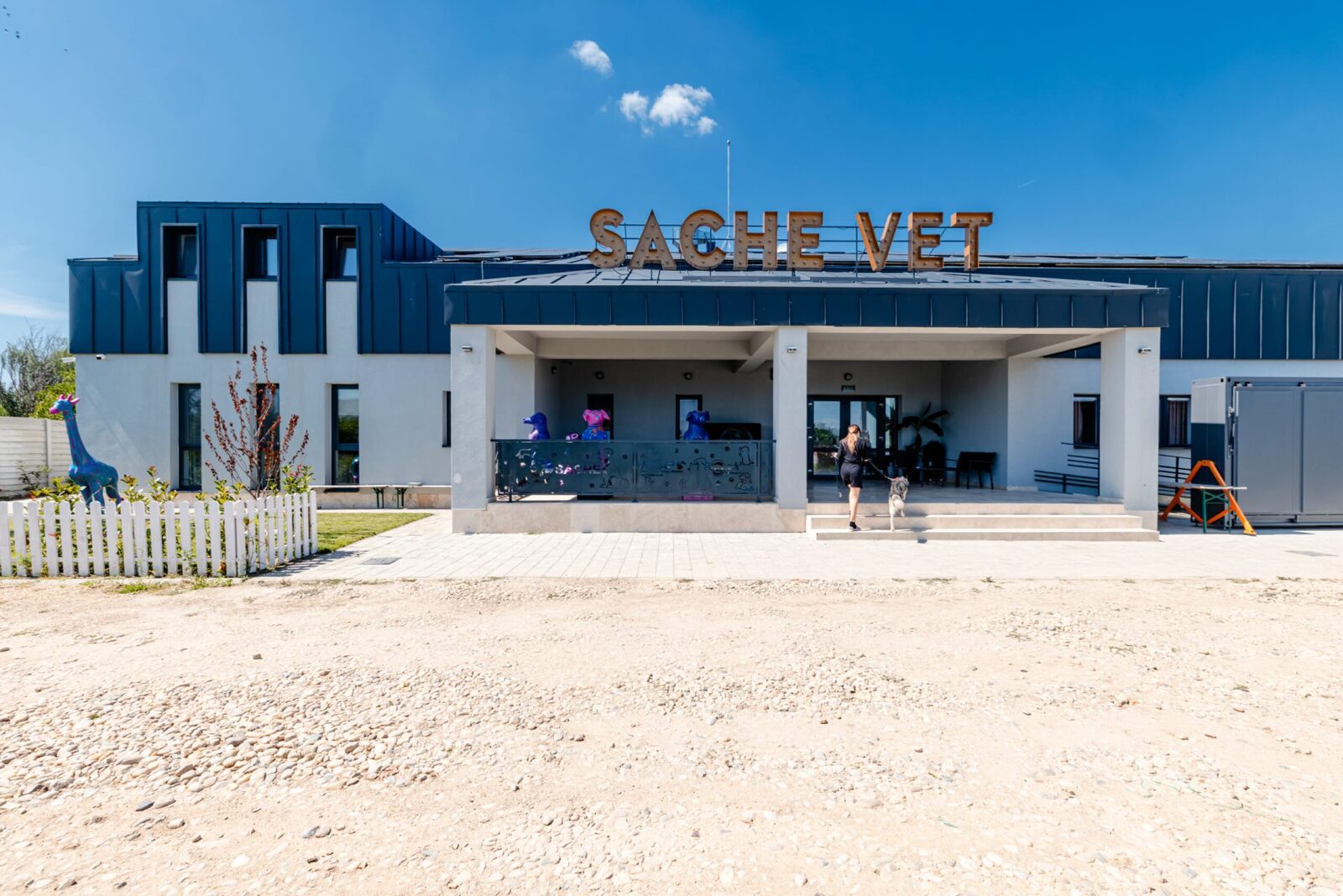 Spital veterinar social la o oră de București, 5.000 de animale găzduite