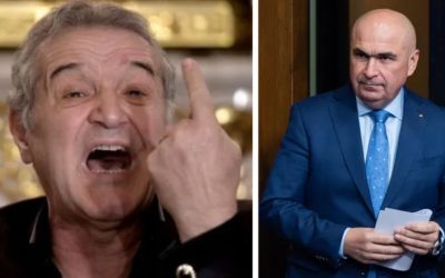 GIGI Becali LANSEAZĂ ATACURI DURE LA ADRESA PREMIERULUI INTERIMAR, ILIE BOLODAN Finanțatorul FCSB, GIGI Becali, a atacat frontal premierul interimar, ILIE BOLODAN, acuzându-l vehement de distrugerea țării și criticând prezența sa în continuare la Palatul Victoria, în ciuda adoptării unei moțiuni de cenzură în Parlament