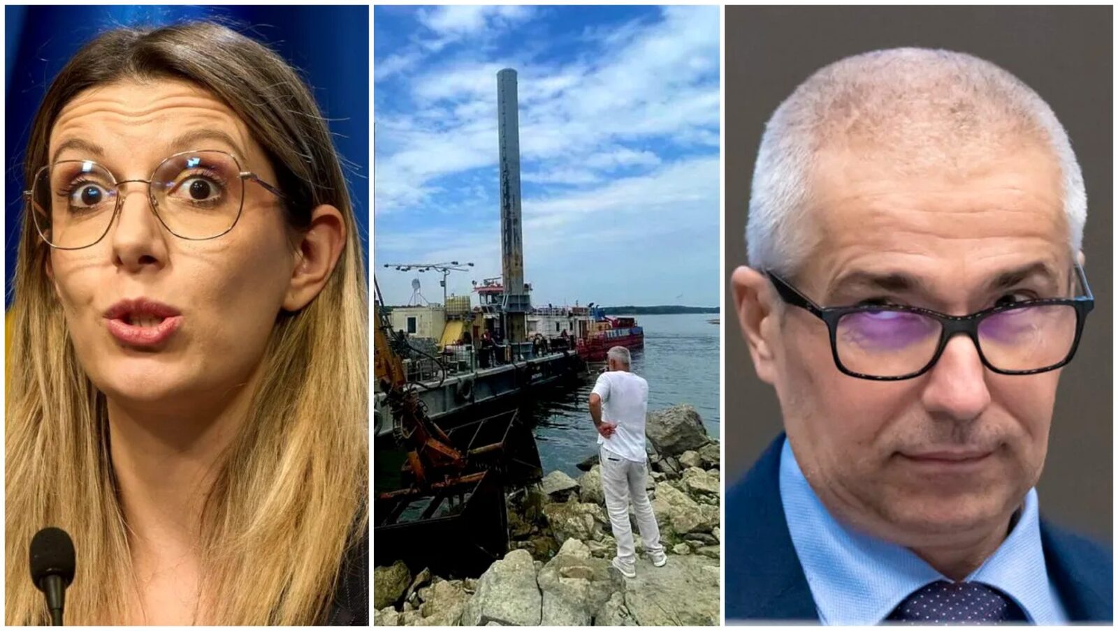 Radu Marinescu, fost ministru al Justiției, a ironizat eșecul operațiunii guvernamentale menite să asigure alimentarea cu apă a centralei nucleare de la Cernavodă, prin devierea cursului Dunării
