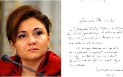 Cristina Trăilă a demisionat din funcția de Secretar General Adjunct al Guvernului Cristina Trăilă, secretar general adjunct al Guvernului României, și-a anunțat miercuri, 26 august, demisia din funcție, în urma acuzațiilor primite în dosarul omului de afaceri Fănel Bogoș