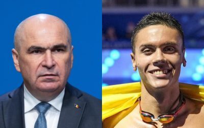 Ilie Bolojan, premierul demis al României, l-a felicitat pe înotătorul David Popovici pentru victoria sa la Campionatele Europene de Natație de la Paris