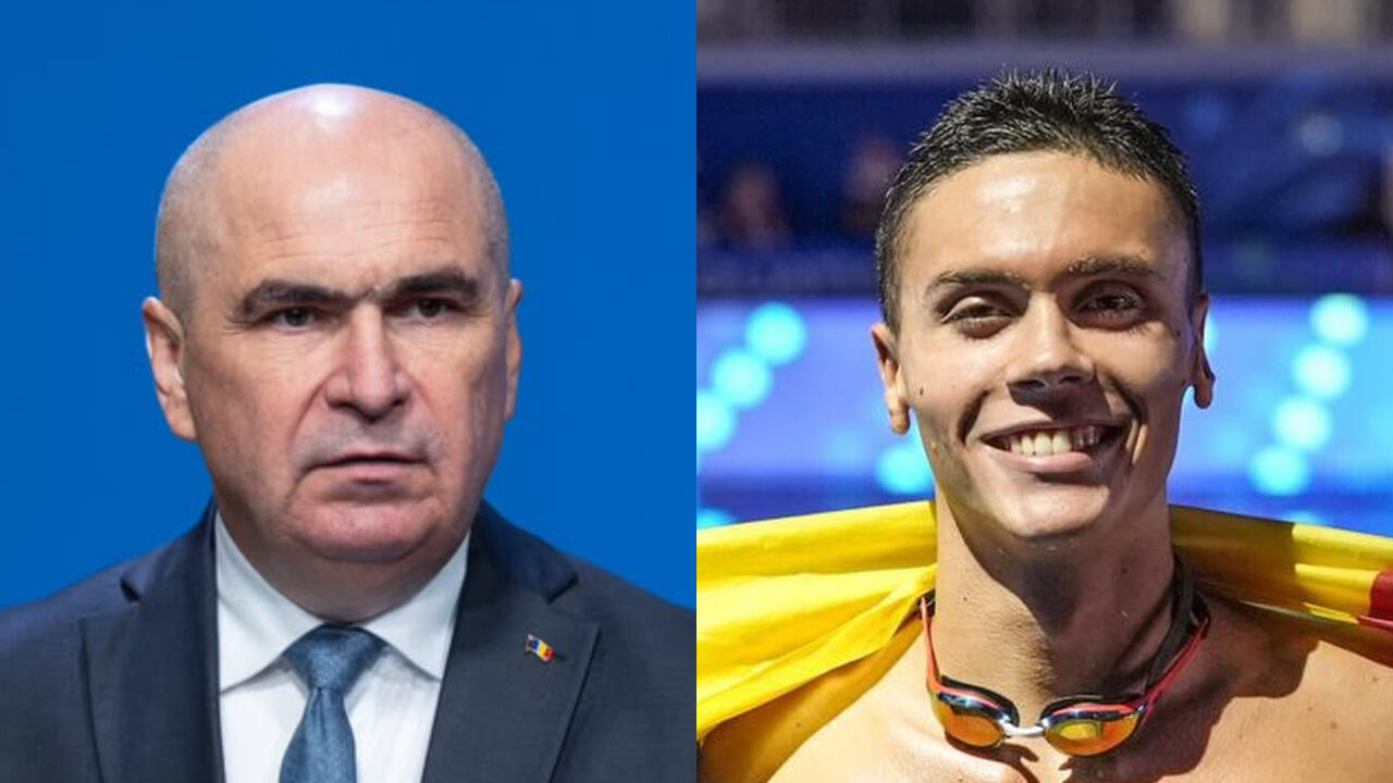 Ilie Bolojan, premierul demis al României, l-a felicitat pe înotătorul David Popovici pentru victoria sa la Campionatele Europene de Natație de la Paris