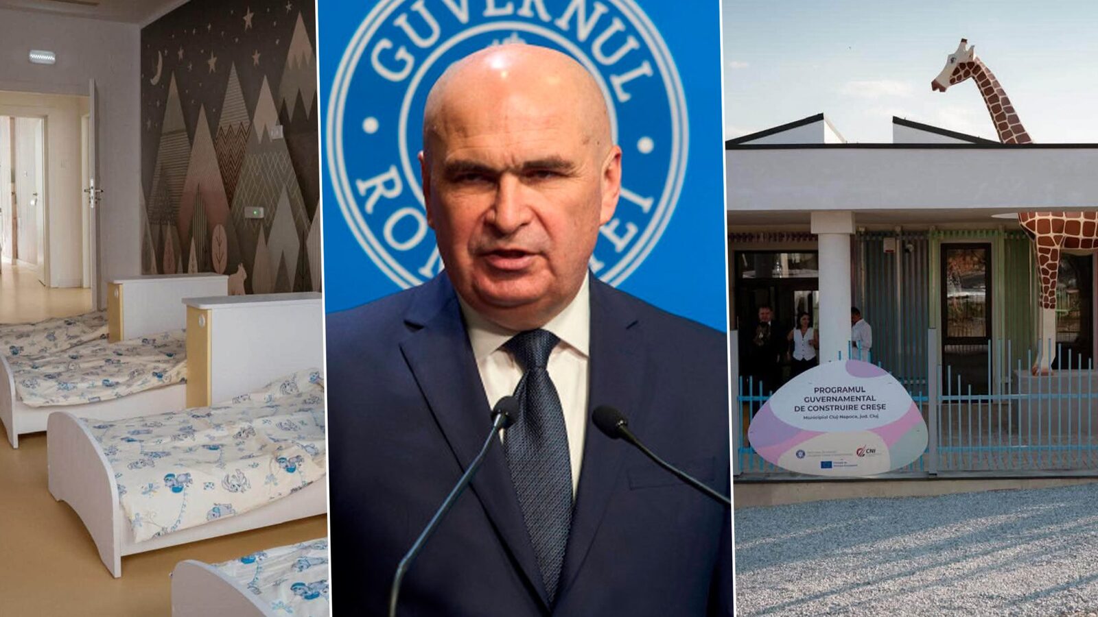 Ilie Bolojan, premierul demis, a anunțat recent inaugurarea celei de-a 100-a creșe construite prin Programul „Sfânta Ana”, finanțat din fonduri europene și de la bugetul de stat