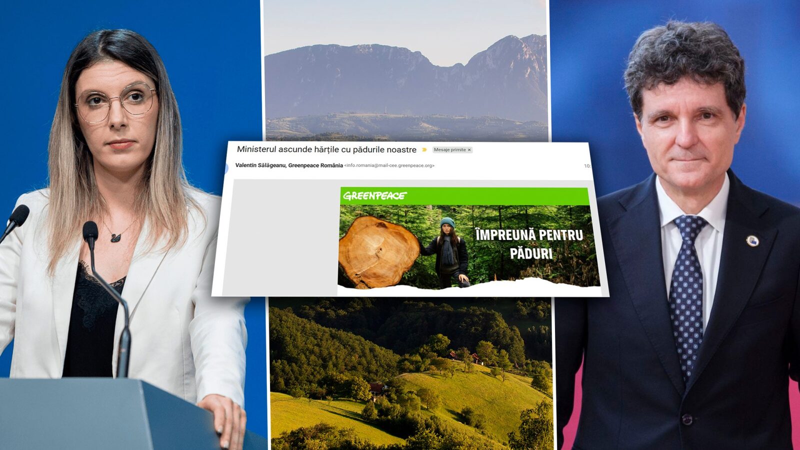 Greenpeace cere publicarea integrală a datelor privind suprafețele de 1,9 milioane de hectare identificate ca potențiale arii protejate în România, acuzând Ministerul Mediului de o propunere „revoltătoare” care nu atinge ținta europeană de 10% protecție strictă