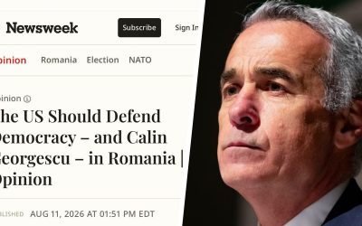 Revista americană Newsweek a șters unilateral un articol de opinie intitulat „SUA ar trebui să apere democrația din România și pe Călin Georgescu”, semnat de un jurnalist pe nume Dennis Portman, care nu este recunoscut ca autor în spațiul public