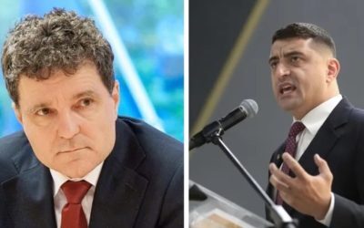 George Simion, reacție acidă la adresa lui Nicușor Dan pe tema Legii Integrității Președintele AUR, George Simion, a criticat vehement decizia președintelui Klaus Iohannis de a sesiza Curtea Constituțională a României (CCR) cu privire la Legea Integrității