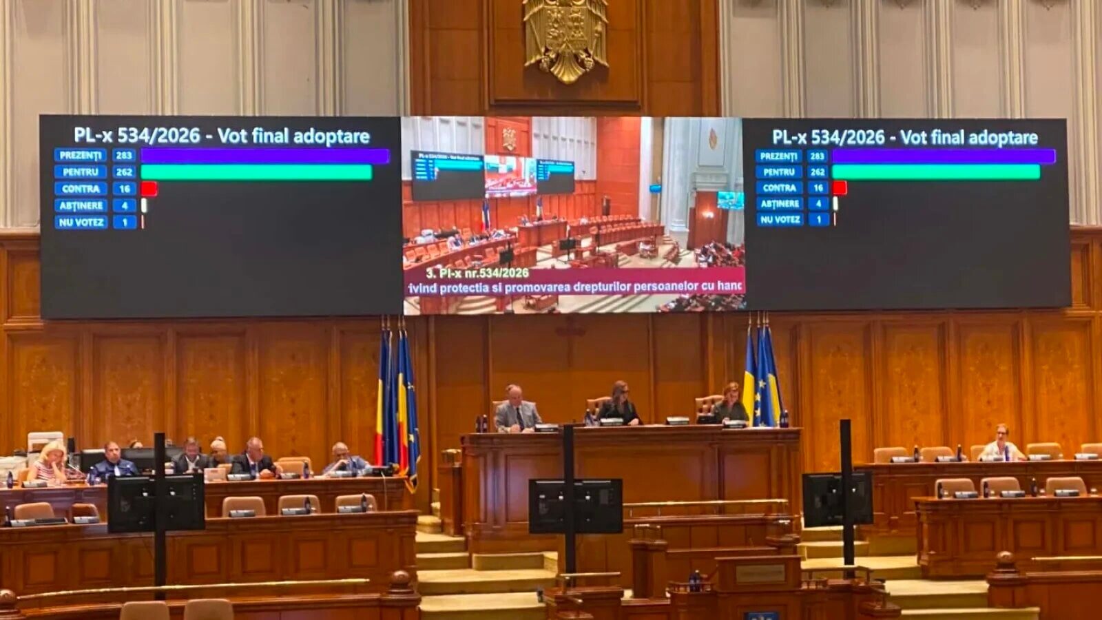 Legea privind acordarea beneficiului de locuire și a indemnizației de tranziție a fost votată în Parlament Camera Deputaților, în calitate de for decizional, a adoptat proiectul de lege care prevede acordarea beneficiului pentru locuire și a beneficiului de tranziție pentru persoanele adulte cu dizabilități