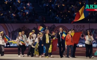 Fostul premier Victor PONTA a defilat, purtând tricolorul, alături de delegația României la deschiderea Jocurilor Mondiale ale Nomazilor, o competiție la care au participat lideri precum Xi Jinping și Vladimir Putin