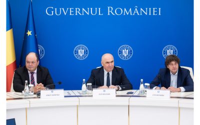 Ilie Bolojan, premierul demis, s-a întâlnit la Guvern cu o delegație de investitori internaționali, printre care s-au numărat reprezentanți ai J.P