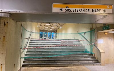 Metrou oprit la Ștefan cel Mare după accident cumplit