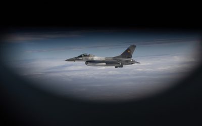 MApN a activat avioane F-16 după detectarea unei drone lângă granița cu România