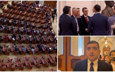 Deputaţii PNL și USR au boicotat plenul Camerei Deputaților și lucrările comisiilor, acuzând PSD că le-a retras funcții din conducerea Camerei și le-a acordat parlamentarilor AUR și SOS