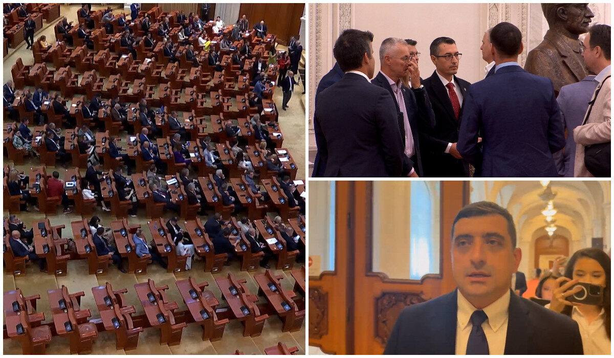 Deputaţii PNL și USR au boicotat plenul Camerei Deputaților și lucrările comisiilor, acuzând PSD că le-a retras funcții din conducerea Camerei și le-a acordat parlamentarilor AUR și SOS