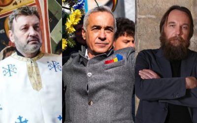 Legături neașteptate: Preotul onorific suspectat de organizarea vizitei ideologului rus Dughin în România Ion NEGOESCU, fost ofițer în Ministerul Afacerilor Interne (MAI) și actual preot onorific, cel care l-ar fi prezentat pe omul de afaceri RĂZVAN LEU lui CĂLIN GEORGESCU, este suspectat că ar fi fost organizatorul vizitei ideologului rus ALEKSANDR DUGHIN în România, în anul 2014