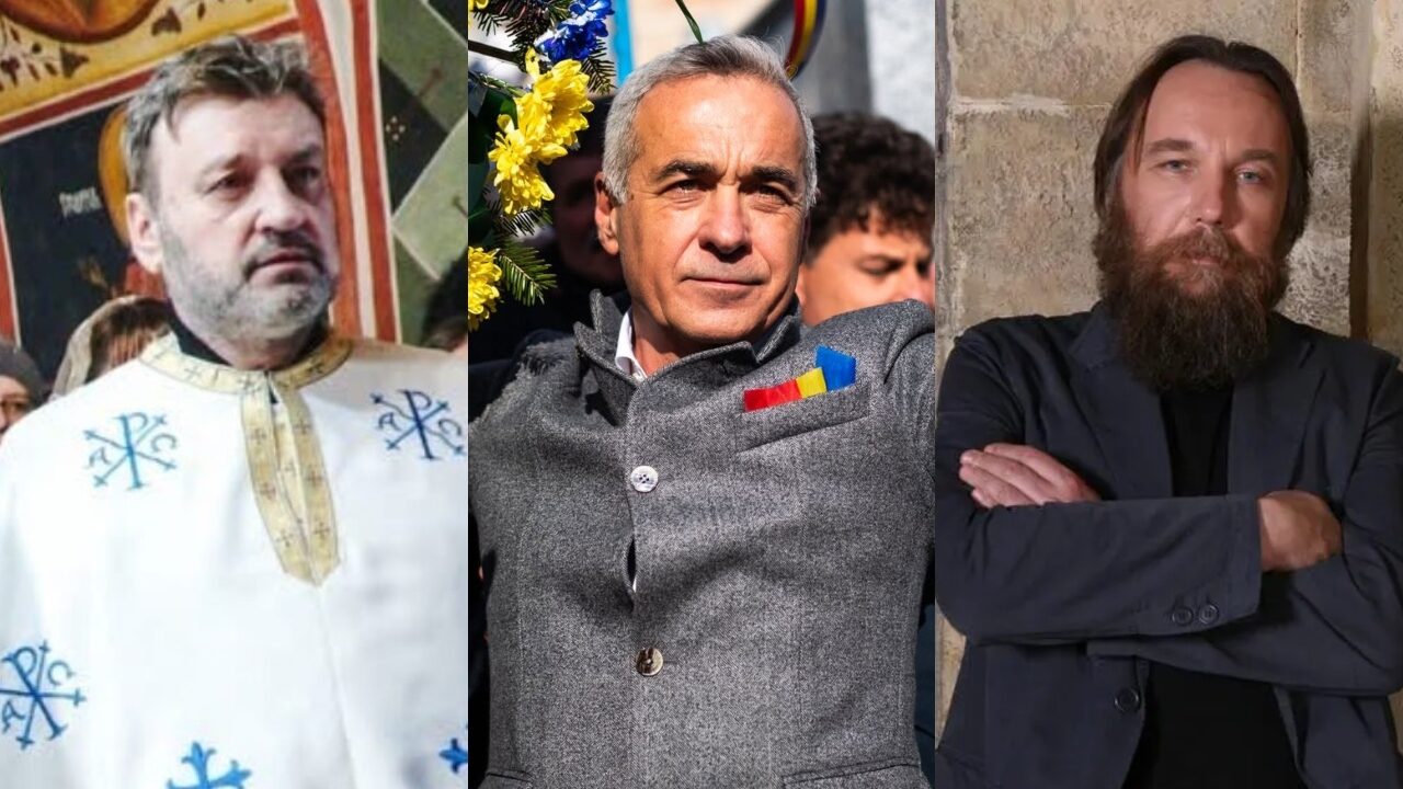 Legături neașteptate: Preotul onorific suspectat de organizarea vizitei ideologului rus Dughin în România Ion NEGOESCU, fost ofițer în Ministerul Afacerilor Interne (MAI) și actual preot onorific, cel care l-ar fi prezentat pe omul de afaceri RĂZVAN LEU lui CĂLIN GEORGESCU, este suspectat că ar fi fost organizatorul vizitei ideologului rus ALEKSANDR DUGHIN în România, în anul 2014