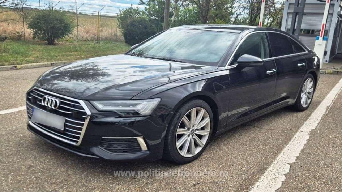 Autoturism Audi A6, căutat de autoritățile din Franța, reținut la granița Albița Un tânăr șofer român de 25 de ani a fost oprit de polițiștii de frontieră în Punctul de Trecere a Frontierei Albița, în timp ce încerca să părăsească România la volanul unui autoturism Audi A6, achiziționat recent cu suma de 29.000 de euro
