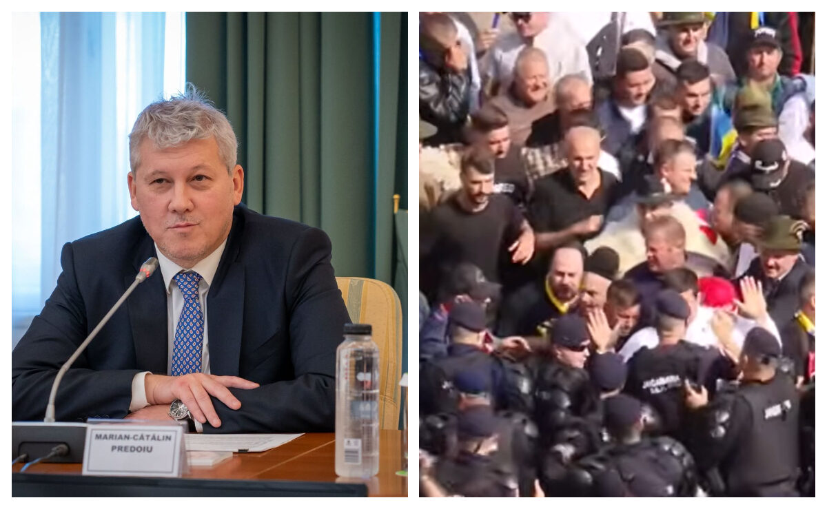 Violențe la protestul fermierilor, ministrul Predoiu condamnă agresiunile asupra forțelor de ordine Capitala a fost scena unor incidente violente în timpul protestului fermierilor din Piața Victoriei