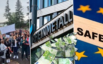 Finanțare europeană, beneficii germane: Industria românească de apărare, pe butuci Un procent semnificativ din cele 17 miliarde de euro alocate prin acțiunea „Securitatea Europei (SAFE)”, programată între 2026 și 2030, va ajunge la gigantul german Rheinmetall