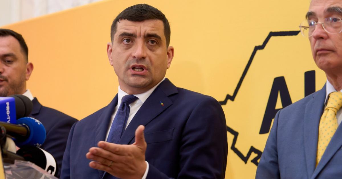 George Simion, liderul AUR, a declarat categoric că formațiunea sa politică nu va vota instalarea unui Guvern din care să nu facă parte