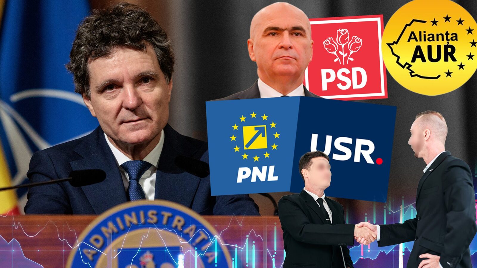 Creditorii externi ai României, bancherii și fondurile de investiții, își fac propriile analize politice și economice pentru a evalua riscul investițiilor, iar acestea pot influența deciziile politice interne