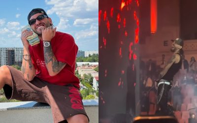 Momente controversate la concertul Ian & Azteca din București Un incident neașteptat a stârnit discuții în mediul online după concertul susținut de artiștii Ian și Azteca vineri, 2 octombrie, la Arenele Romane din Capitală