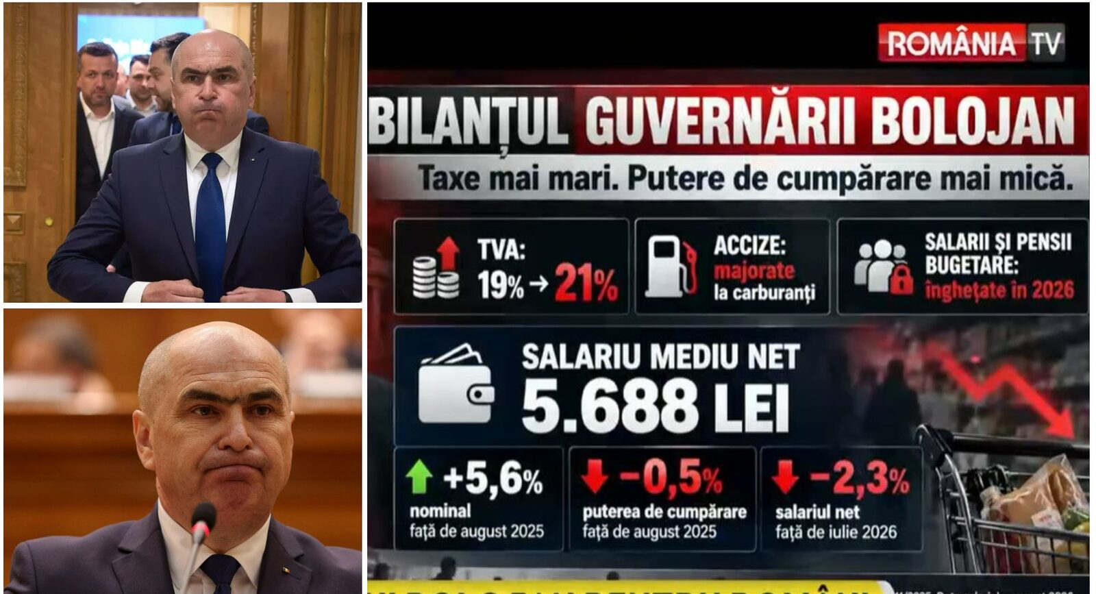 Reformă fiscală cu efecte dure: Bolojan, între promisiuni și realitate Guvernul condus de Ilie BOLDOJAN, instalat pe 23 iunie 2025, a promis reformă profundă a statului, începând cu o „ordine în finanțele publice”