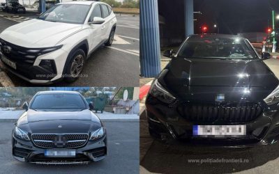 Trei șoferi români au rămas, în weekend, fără autoturismele lor evaluate la un total de peste 81.000 de euro, după ce polițiștii de frontieră au descoperit că vehiculele erau căutate de autoritățile din alte state europene