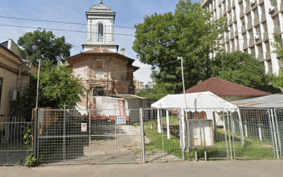 Biserica Manea Brutaru: 10 milioane lei pentru consolidare și necropolă antică