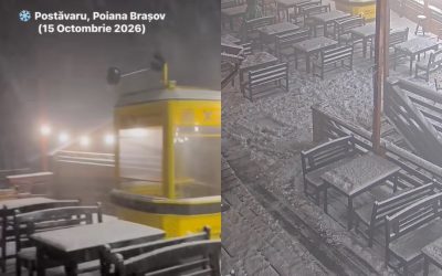Prima ninsoare a acoperit Masivul Postăvaru Prima ninsoare din acest sezon s-a așternut deja în Masivul Postăvaru, pe vârful muntelui fiind vizibil un strat de zăpadă