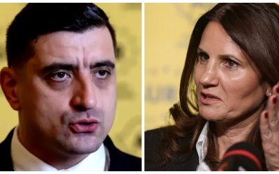 Tensiuni în direct la Realitatea Plus între Anca Alexandrescu și George Simion O intervenție telefonică a liderului AUR, George Simion, la postul de televiziune Realitatea Plus a escaladat într-un schimb aprins de replici cu prezentatoarea Anca Alexandrescu