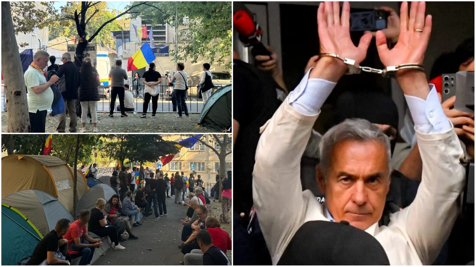Zeci de susținători ai lui Călin Georgescu au continuat protestele, sâmbătă, în fața Arestului Central din Capitală, la a 12-a zi de manifestații în sprijinul fostului candidat la prezidențiale, arestat într-un dosar de înșelăciune